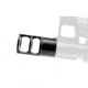 JMac Customs 2C 1/2-28 Slim 9mm 2-Port Muzzle Brake, Black, RRD-2C-28-S-9