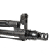 JMac Customs 2C 14-1LH Face Muzzle Brake with Keymount - KeyMicro, Black Nitride, RRD-2C-14F-KM