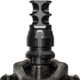JMac Customs 2C H&amp;K 15x1 2-Port Muzzle Brake with Keymount - KeyMicro, Black, RRD-2C-15F-KM