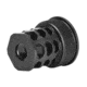 JMac Customs 360 1/2-28 X12 Muzzle Brake with Alpha Suppressor Mount, Black Nitride, RRD-360-28S-X12