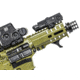 JMac Customs 360 1/2-28 X37 Muzzle Brake with Bravo Suppressor Mount and Blast Shield, Black Nitride, RRD-360-28S-X37+BDS-37