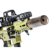 JMac Customs 360 1/2-28 X37 Muzzle Brake with Bravo Suppressor Mount and Blast Shield, Black Nitride, RRD-360-28S-X37+BDS-37