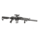 JMac Customs 360 14-1LH Muzzle Brake with Wolfman Suppressor Mount, Facemount X20, RRD-360-14F-X20