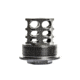 JMac Customs 360 14-1LH Muzzle Brake with Wolfman Suppressor Mount, Facemount X20, RRD-360-14F-X20