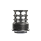 JMac Customs 360 5/8-24 X12 Muzzle Brake with Alpha Suppressor Mount, Black Nitride, RRD-360-30S-X12