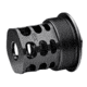 JMac Customs 360 5/8-24 X20 Muzzle Brake with Wolfman Suppressor Mount, Black Nitride, Black, RRD-360-30S-X20