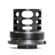 JMac Customs 360 5/8-24 X37 Muzzle Brake with Bravo Suppressor Mount, Black Nitride, Black, RRD-360-30S-X37