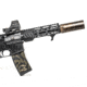 JMac Customs 360 5/8-24 X37 Muzzle Brake with Bravo Suppressor Mount, Black Nitride, RRD-360-30S-X37