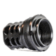 JMac Customs 360 26-1.5LH Muzzle Brake/Bravo Suppressor Mount, Black, RRD-360-26F-X37+9