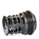 JMac Customs 360 26-1.5LH Muzzle Brake/Bravo Suppressor Mount, Black, RRD-360-26F-X37+9