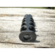 JMac Customs 4C 1/2-28 Slim 9mm 4-Port Muzzle Brake, Black Nitride, RRD-4C-28-S-9