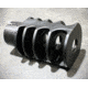 JMac Customs 4C 14-1LH 4-Port Muzzle Brake, Black Nitride, Black, RRD-4C-14