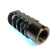 JMac Customs 4C 14-1LH Slim 4-Port Muzzle Brake, Black Nitride, RRD-4C-14-S