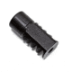 JMac Customs 4C 24-1.5 4-Port Muzzle Brake, Black Nitride, Black, RRD-4C-24