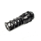 JMac Customs 4C 5/8-24 4-Port Muzzle Brake with KeyMount, Black Nitride, Black, RRD-4C-30S-KM