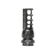 JMac Customs 4C AUG 13x1LH 4-Port Muzzle Brake with KeyMount, Black Nitride, RRD-4C-13LS-KM