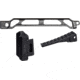 JMac Customs AB-9R Arm Bar with Folding Buttplate for 4.5mm Folding AKs, 9in, Rise, AB-9R+AB-FB+SM-4.5