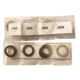JMac Customs Metric Face Mount Shims, Stainless Steel, Black, Shim-Face-Metric