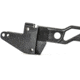 JMac Customs Non-Folding Stock/Brace Mount for MRKT Trunnion, Hardcoat Anodized, Black, SM-MRKT