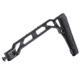 JMac Customs SS-8R Stock 4.5mm Folding Aks w/Rubber Butt Pad, Black, SS-8RP+SM-4.5