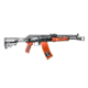 JMac Customs ST-6 Skeletonized Tube for 4.5mm Folding AKs, 6in, ST-6+SM-4.5