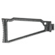 JMac Customs TS-8R Triangle Stock for 4.5mm Folding AKs, 8in, Black, TS-8R+SM-4.5