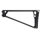 JMac Customs TS-9P Stock 4.5mm Folding Aks w/Rubber Butt Pad, Black, TS-9P+SM-4.5