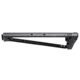 JMac Customs TS-9P Stock 4.5mm Folding Aks w/Rubber Butt Pad, Black, TS-9P+SM-4.5