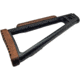 JMK Stock Assembly w/ Wood Components, A3 Tactical Polymer Triangle Stock w/JMK Cheek Riser/Butt Plate, STKA06