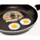 JOBAR Bacon Press &amp; Egg Rings Making Breakfast Easy, Stainless JB6754