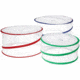 JOBAR Handy Gourmet Set Of 3 Pop Up Food Covers, Green/Red/Blue JB4579