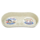 JOBAR NonSlip No Splash Pet Bowl Perfect For Large Dogs, White JB7379