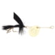 Joe's Flies Super Striker Classic In-Line Spinner Fly, Sz 10, Black Gnat, 127-10