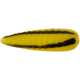 Johnson Beetle Spin Jig, Nickel Blade, 1in, 1/32oz, 4 Pack, Yellow/Black Stripe, 1062253
