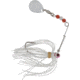 Johnson Beetle Spin R Bait, White 179864