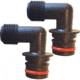Johnson Pump KlickTite Port Conn, 90deg 1/2inBSP, 3/4in, 09-47087