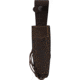 Joker Knives Bowie Walnut Knife, 11.25in Overall, 6.25in Satin Finish 1.4116 Bowie Blade, Walnut Handle, Leather Sheath, CN96