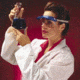Jones &amp; Co Goggles Full Vis Scr Vent Red 34862-RED