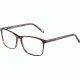 JOOP! 81156 Single Vision Prescription Eyeglasses, Brown Havana Frame, 81156-4247SV
