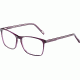 JOOP! 81156 Single Vision Prescription Eyeglasses, Violet Frame, 81156-4301SV