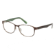 JOOP! 83152 Single Vision Prescription Eyeglasses - Brown Frame and Clear Lens 83152-821SV