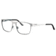 JOOP! 83171 Progressive Prescription Eyeglasses - Silver Frame and Clear Lens 83171-863PR