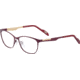 JOOP! 83216 Progressive Prescription Eyeglasses, Winered Gold Frame, 83216-974PR