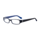 Morgan 201035 Bifocal Prescription Eyeglasses - Anthracite Frame and Clear Lens 201035-6152BI