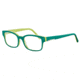 Morgan 201054 Bifocal Prescription Eyeglasses - Black Frame and Clear Lens 201054-8840BI