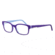 Morgan 201053 Bifocal Prescription Eyeglasses - Blue Frame and Clear Lens 201053-6483BI