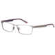Morgan 203125 Bifocal Prescription Eyeglasses - Grey Frame and Clear Lens 203125-432BI
