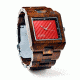 Jord Delmar Dark Sandalwood and Red Carbon Fiber, Brown, Red J016Q02M