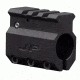 JP Enterprises .750 Adjustable Gas Block, Aluminum, Black, Black JPGS-1