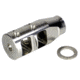 JP Enterprises Tactical Compensator 1.0x2.25in, Stainless Steel, 1/2x28 TPI, .750 Diameter JPTRE-2S
